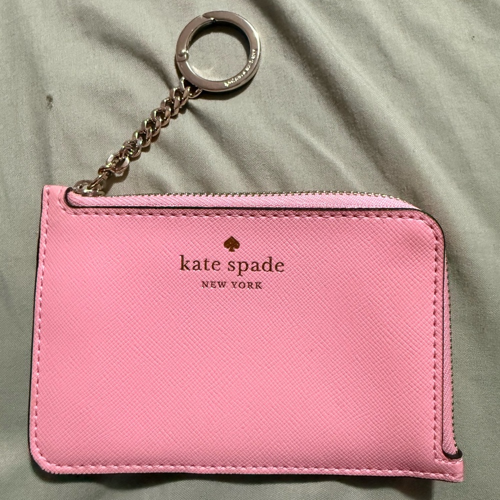 Kate Spade Pink Key Holder Wallet
